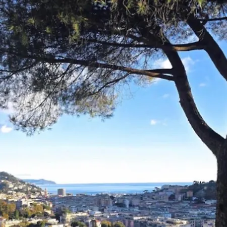 Rappallina Bilocale Vista Mare Con Piscina Appartamento *