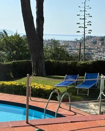 Rappallina Bilocale Vista Mare Con Piscina Appartamento