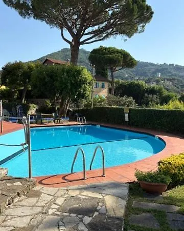 Rappallina Bilocale Vista Mare Con Piscina Appartamento *